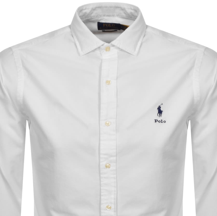 Alternative Image for ProductRalph Lauren Oxford Long Sleeve Shirt White2